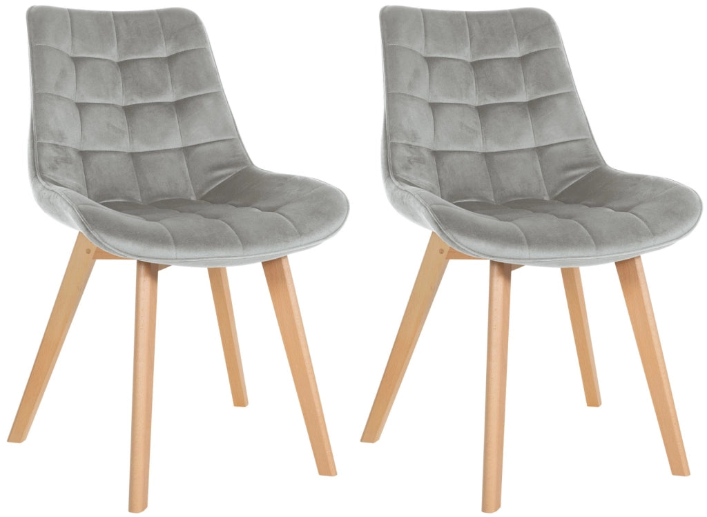 2er Set Stьhle Brook Samt