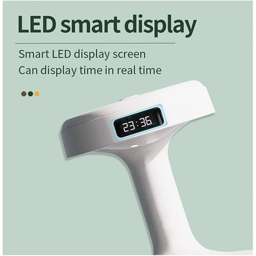 Trade Shop - Umidificatore Aria Antigravità Diffusore Aromi Goccia Acqua Orologio Aromaterapia -