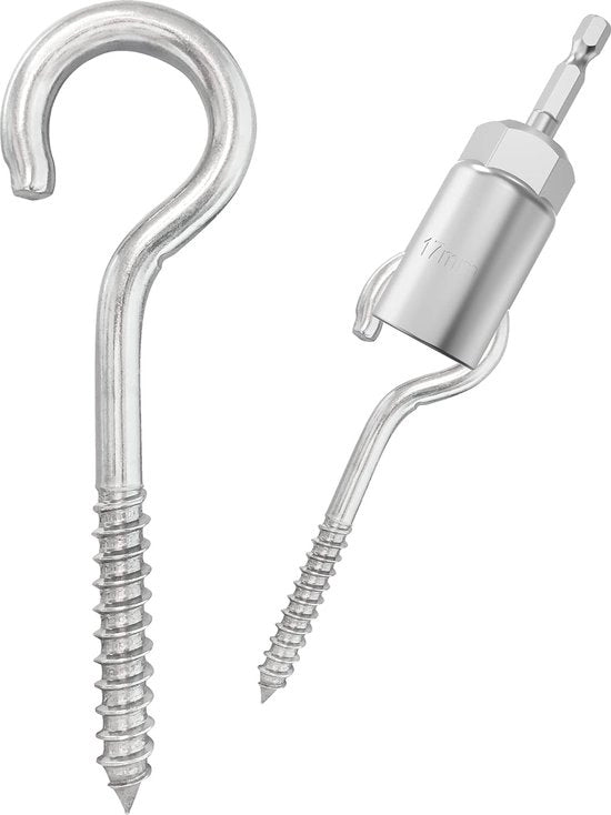 Set di Viti a Ghiaccio in Acciaio Inox di Alta Qualità per Carichi Elevati e Applicazioni Multiuso