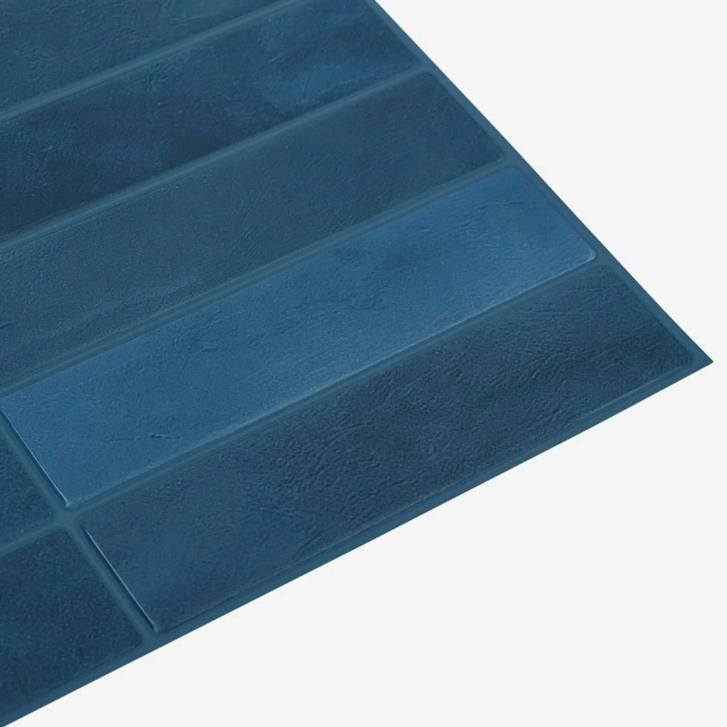 Piastrella Rettangolare 10 pcs Blu 29 x 23 x 0,08 cm