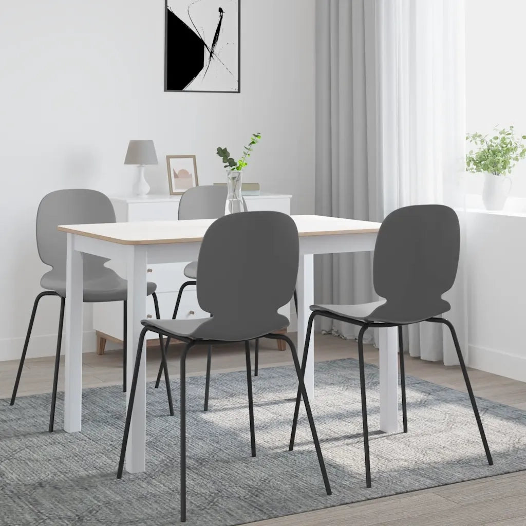 Tavolo da Pranzo | Tavolo da cucina Bianco e Marrone 114x71x75cm Massello di Hevea