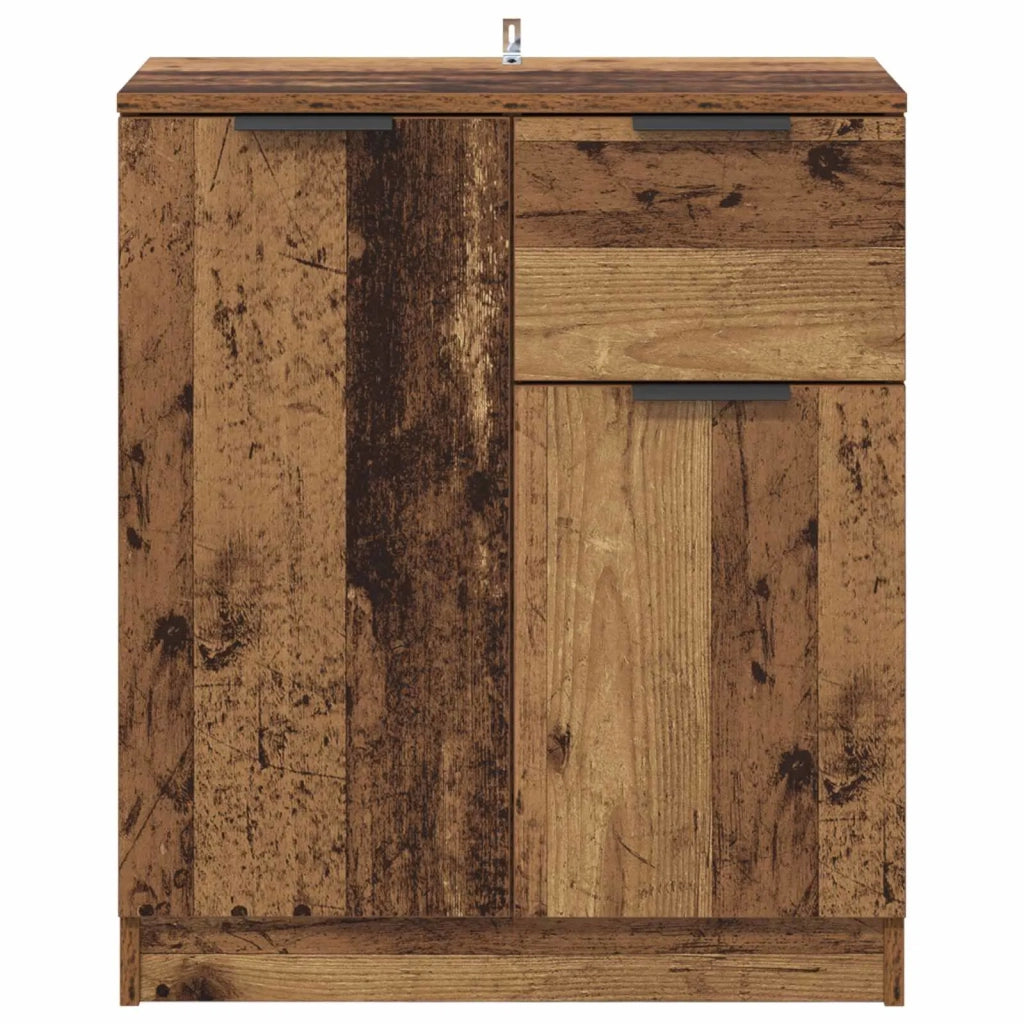 Credenza | Madia | Buffet da pranzo | Armadio da pranzo Legno vecchio 60 x 30 x 70 cm Legno multistrato