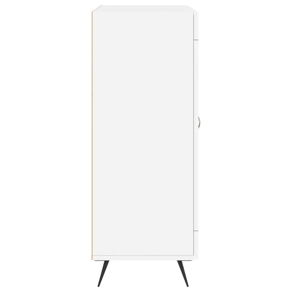 Credenza Bianca 69,5x34x90 cm in Legno Multistrato 827756