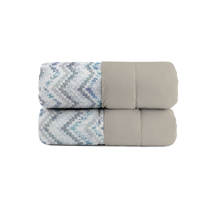 Trapunta Invernale Matrimoniale Stampata in Microfibra 200gr Double Face Jakarta