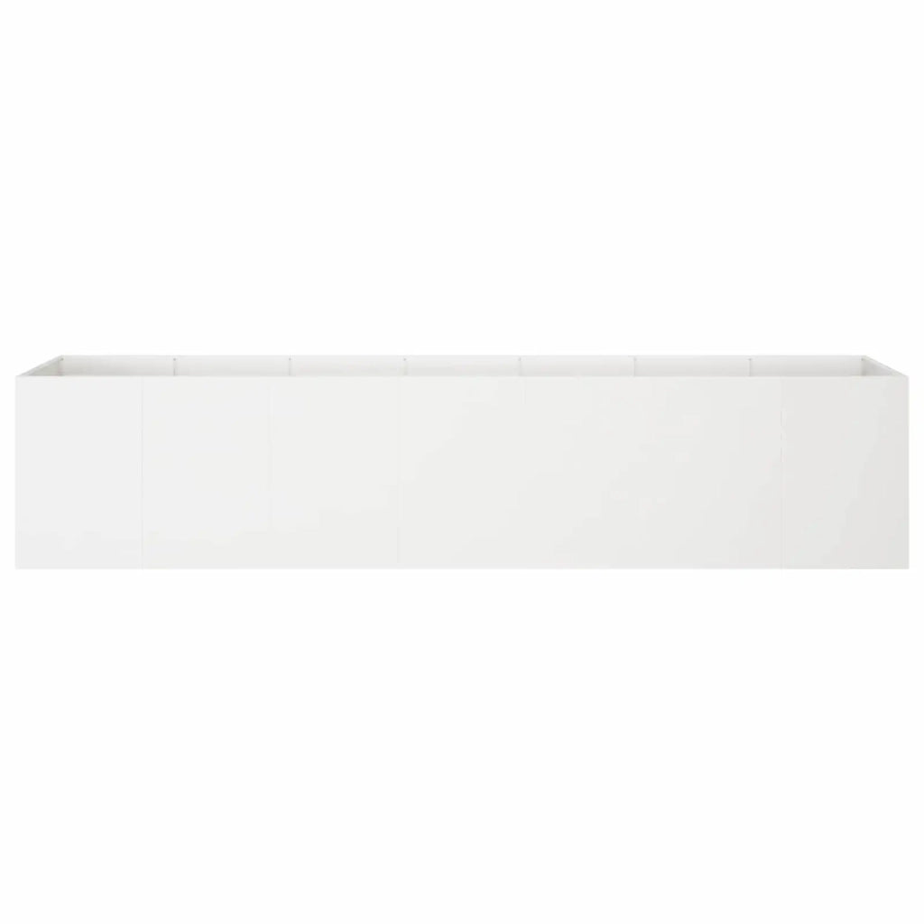 Vaso da giardino Bianco 280 x 40 x 60 cm 8005905