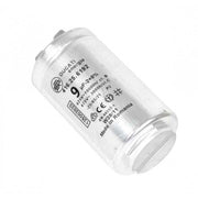 CONDENSATORE DUCATI CORAZZATO PER ASCIUGATRICE ELECTROLUX REX VARIE 9mf - UNIVERSALE