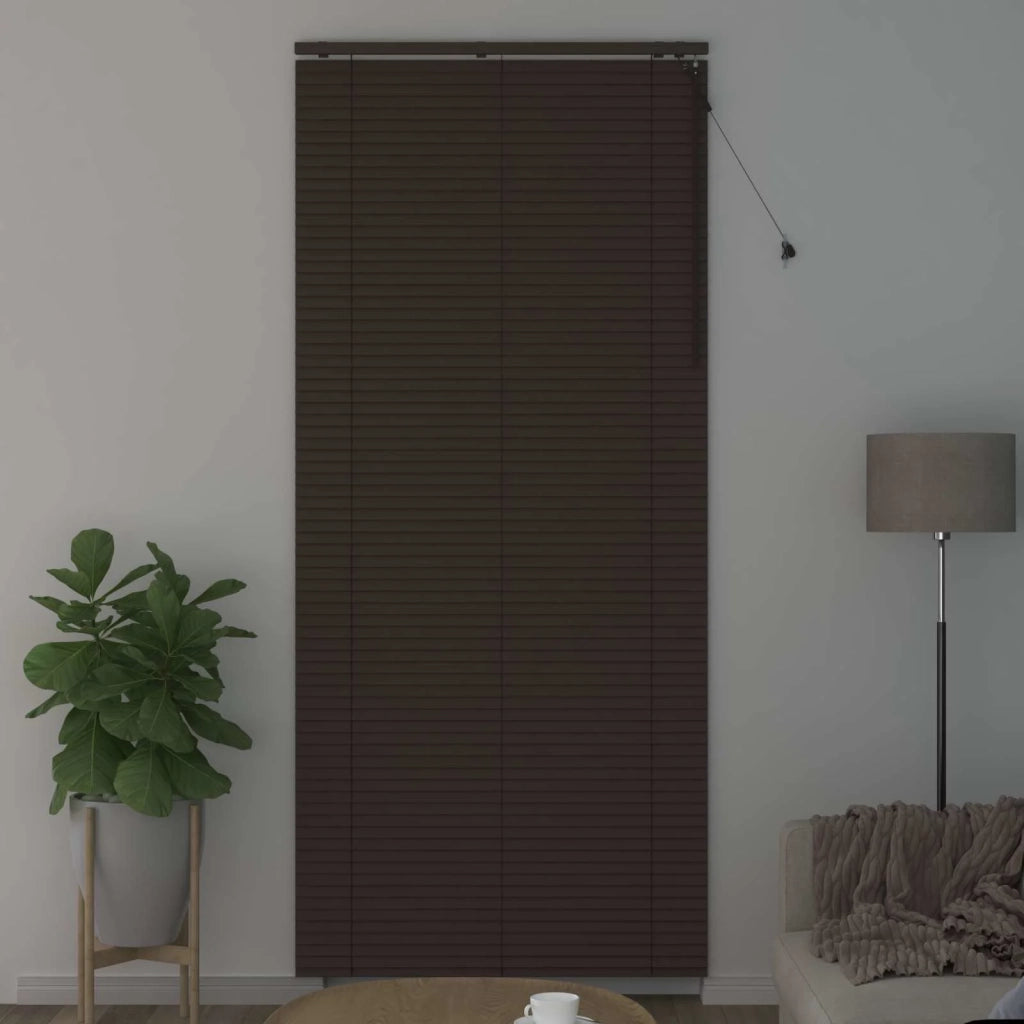 Tenda Veneziana Marrone Scuro 110 x 250 cm 35 mm 42015593