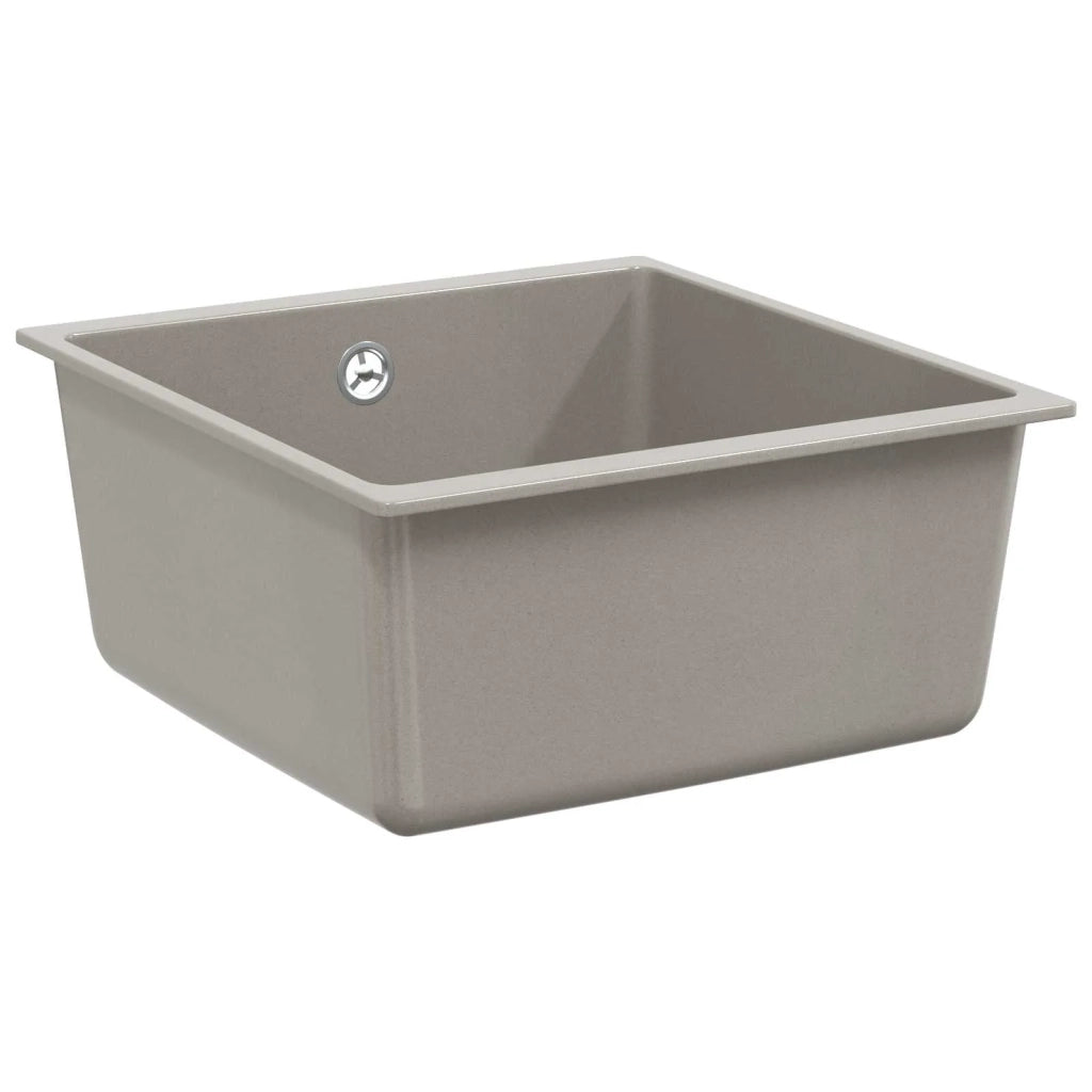 Lavello Grigio 430 x 460 mm 80% Quarzo e 20% Resina CFW2111123