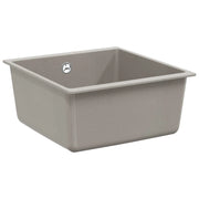 Lavello Grigio 430 x 460 mm 80% Quarzo e 20% Resina CFW2111123
