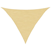 Vela Parasole | Telo Ombra | Vela da ombra Sabbia 3x3x4,24 m 100% Poliestere Oxford