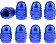 Ventilati Automatici per Capelli 8 Pezzi - Capocchi in Alluminio - Capocchi a Punti Neri - Sostituzione Universale - Imprigiona i Capelli - Erezza i Capelli - 12 x 17 mm