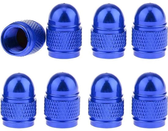 Ventilati Automatici per Capelli 8 Pezzi - Capocchi in Alluminio - Capocchi a Punti Neri - Sostituzione Universale - Imprigiona i Capelli - Erezza i Capelli - 12 x 17 mm