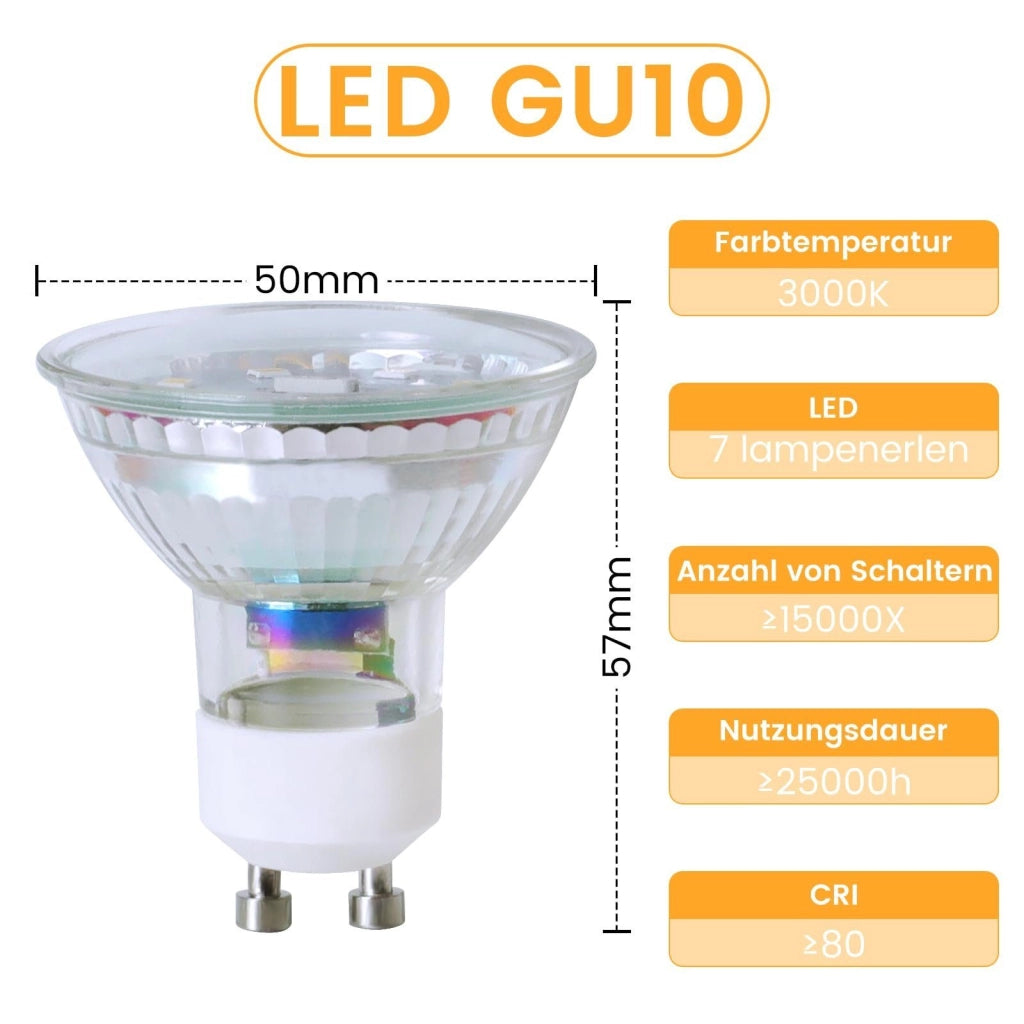 ZMH bombilla LED 5W lámpara de bajo consumo ángulo de haz 110° foco reflector bombilla