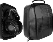 Casochiusura per cuffie compatibile con SRH440 SRH240A con cinturino rigido, contenitore per cavo nero