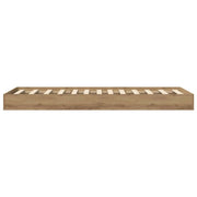 Struttura letto a pavimento Rovere Artigianale 80 x 200 cm 8009082