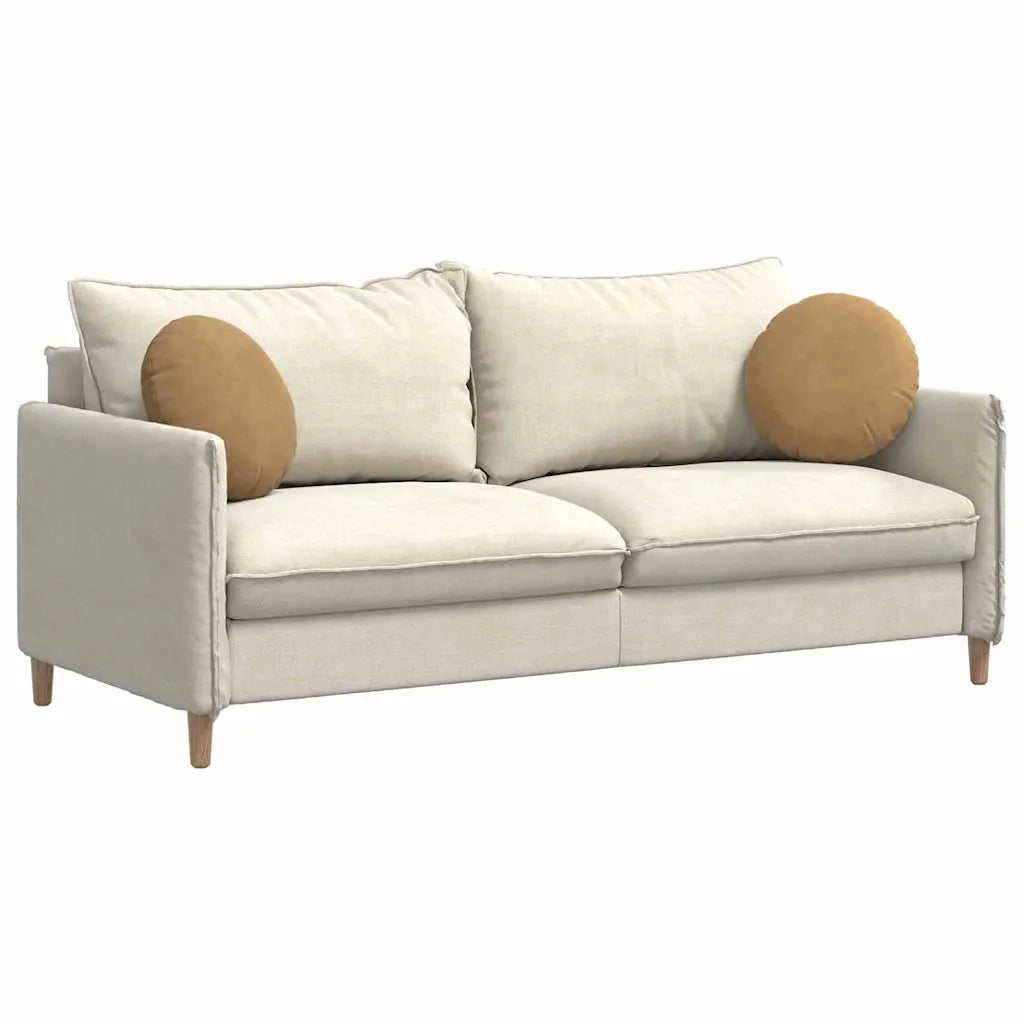 Cuscini per Seduta 2 pcs Marrone Ø 40 x 13 cm Velluto
