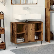 Mobile da Bagno Legno vecchio 80 x 33 x 60 cm Legno multistrato 873895