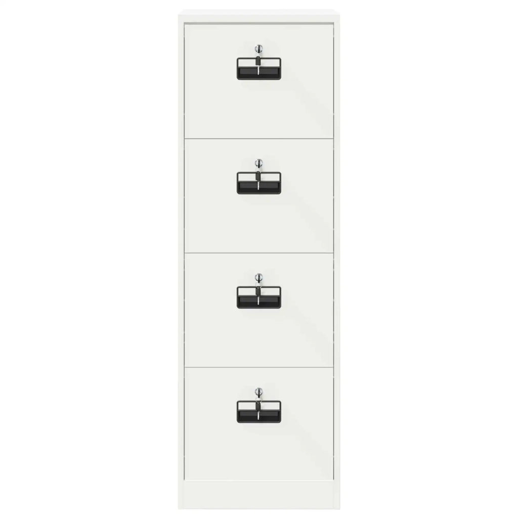 Armadio per File con cassetto Bianco 45,5 x 42 x 139 cm