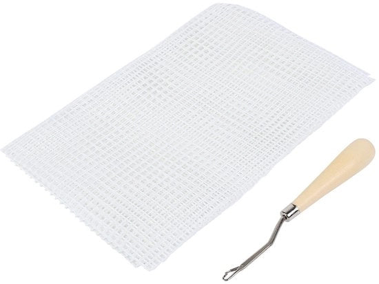 Strumento DIY per Telaio - Accessorio Fai da Te - Progettazione Facile da Utilizzare - Fibra di Vetro di Alta Qualità - 50 x 50 cm - Lavoro a Maglia