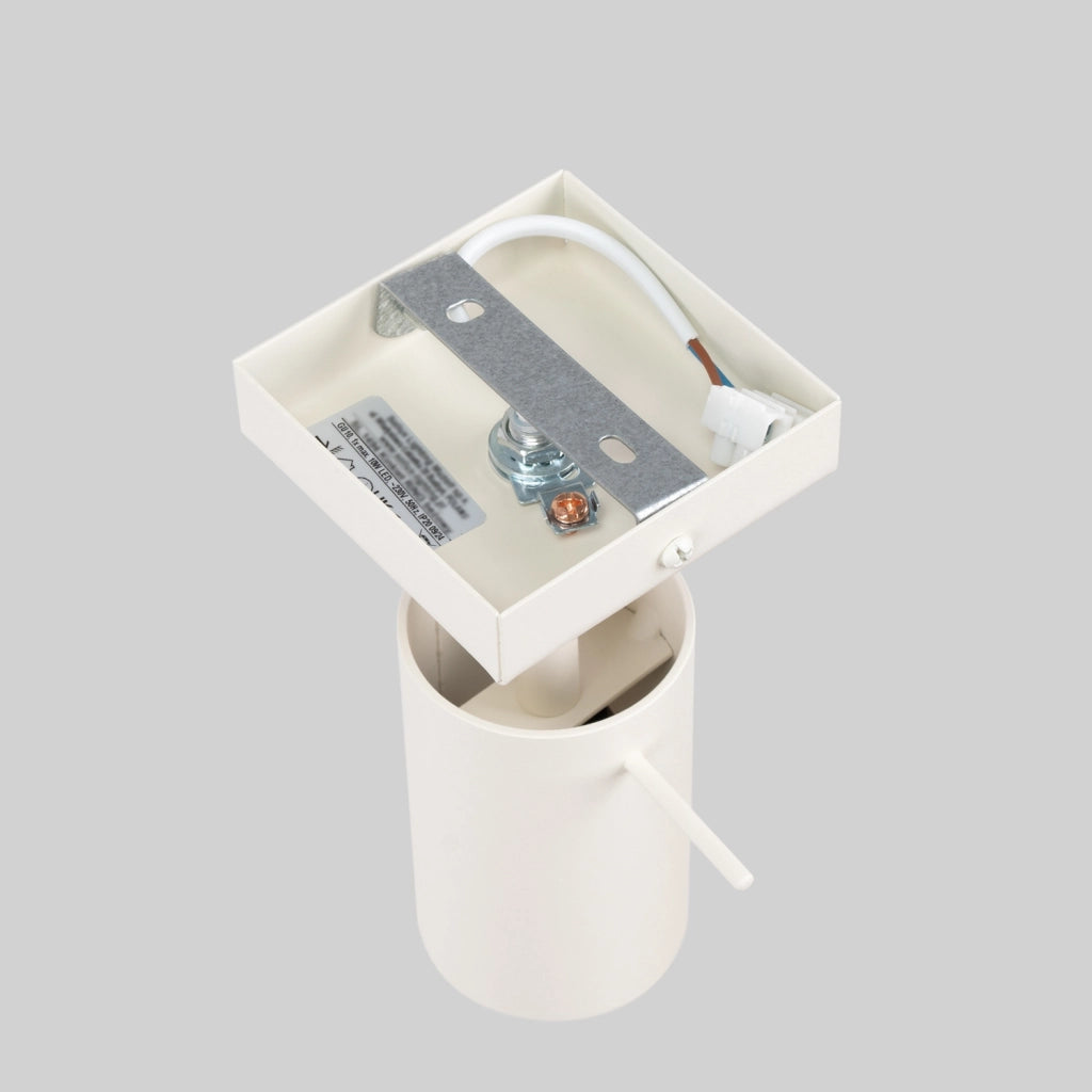 Applique da parete beige moderna orientabile GU10 10W