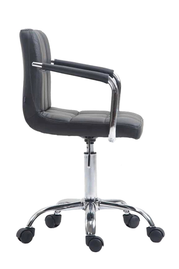 Sedia da ufficio LUCY in similpelle grigio