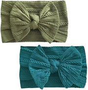 Bande per capelli morbide 2 pezzi - Strisce elastiche - Adatti per bambini e bambine - Ideali per feste - Forma comoda - Bande per capelli per bambini