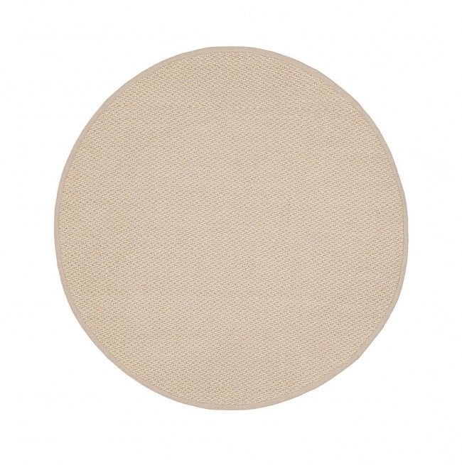 Tappeto da Esterno Ø150x1,1 cm Savan Beige