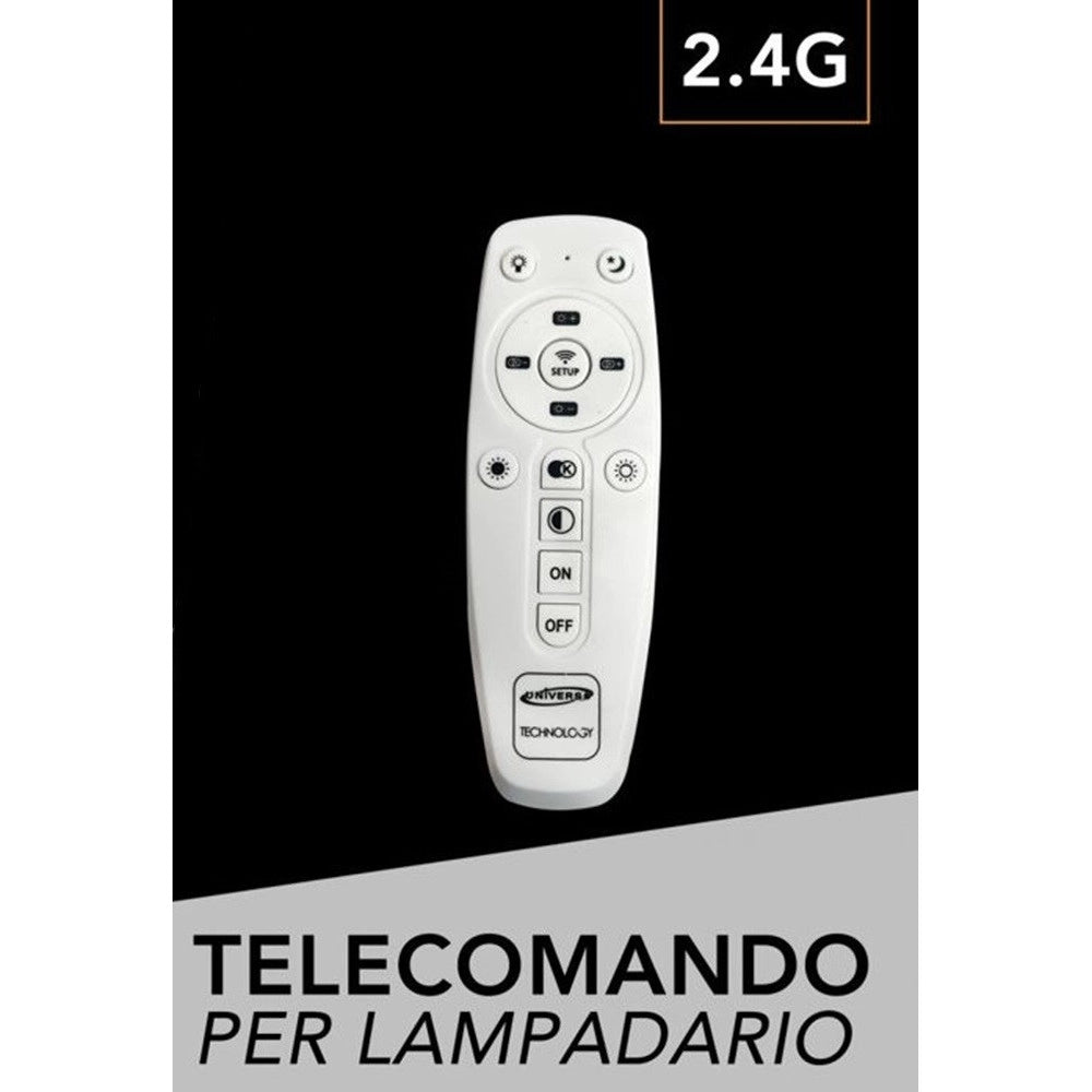 Trade Shop - Telecomando Per Lampadario Plafoniera Lampade A Led Tecnologia 2.4g Diverse Funzioni Te-lp -