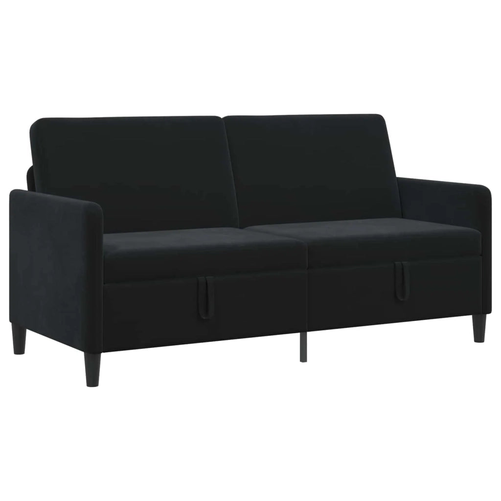 Divano con Storage Nero 172 x 78 x 87 cm Poliestere 42036967