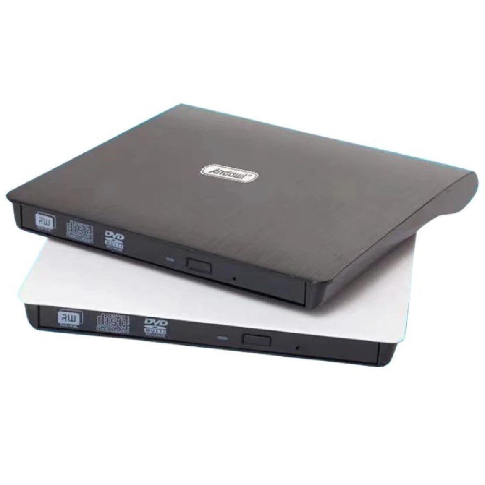 Trade Shop - Lettore Masterizzatore Dvd-rw Esterno Per Desktop Laptop Usb 3.0 Portatile Q-t96 -