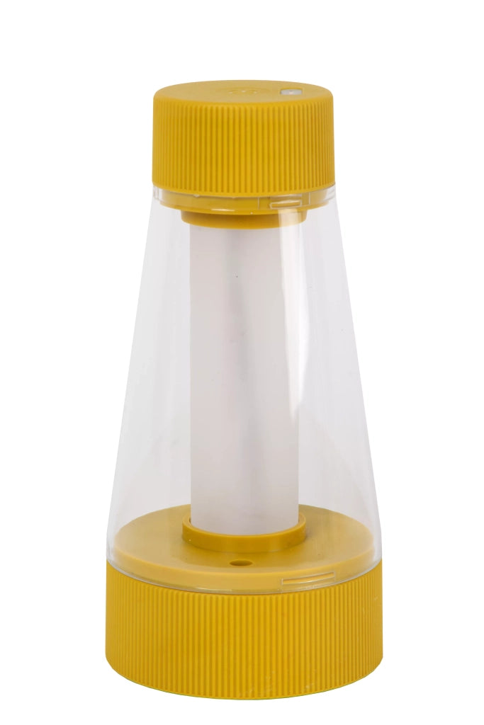Lampada da tavolo ricaricabile gialla LED IP44 Lucide