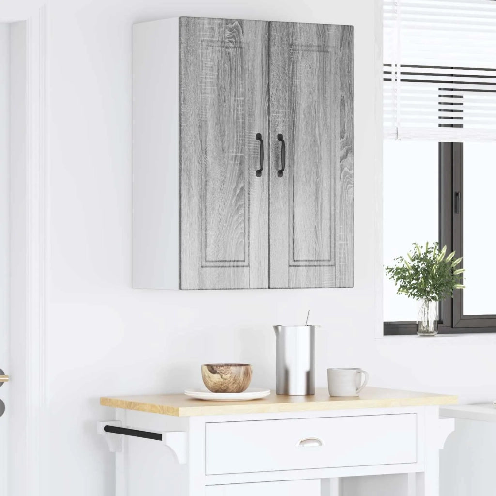 Armadietto a muro PORTO 2 pcs Grigio Sonoma 30 x 31 x 80 cm