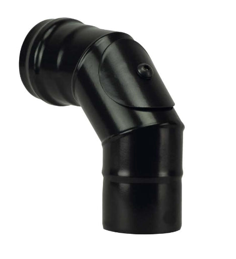 GOMITO A 90  ° CON ISPEZIONE PER STUFE A PELLET 'LIGHT'  EE ? 80 mm - SAVE