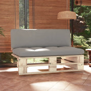 Divano Centrale Giardino su Pallet in Legno di Pino Impregnato 3066531