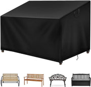 Copertura per banco da giardino - impermeabile e resistente all'usura - 1 pezzo - 500D Oxford - 193 x 66 x 63/89 cm