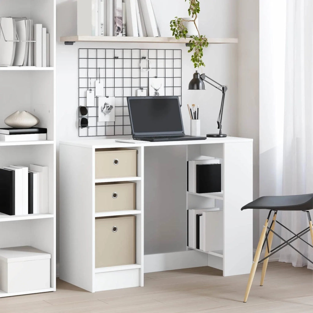 Scrivania Bianco 100 x 40 x 75 cm Legno multistrato 8000452