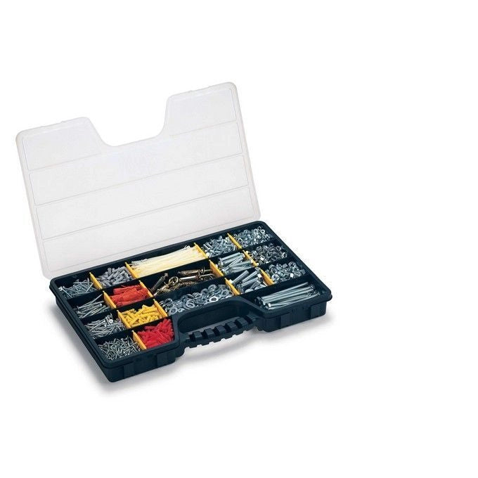 Terry Store-Age 1000624 scatola di conservazione Armadietto portaoggetti Rettangolare Blu, Trasparente