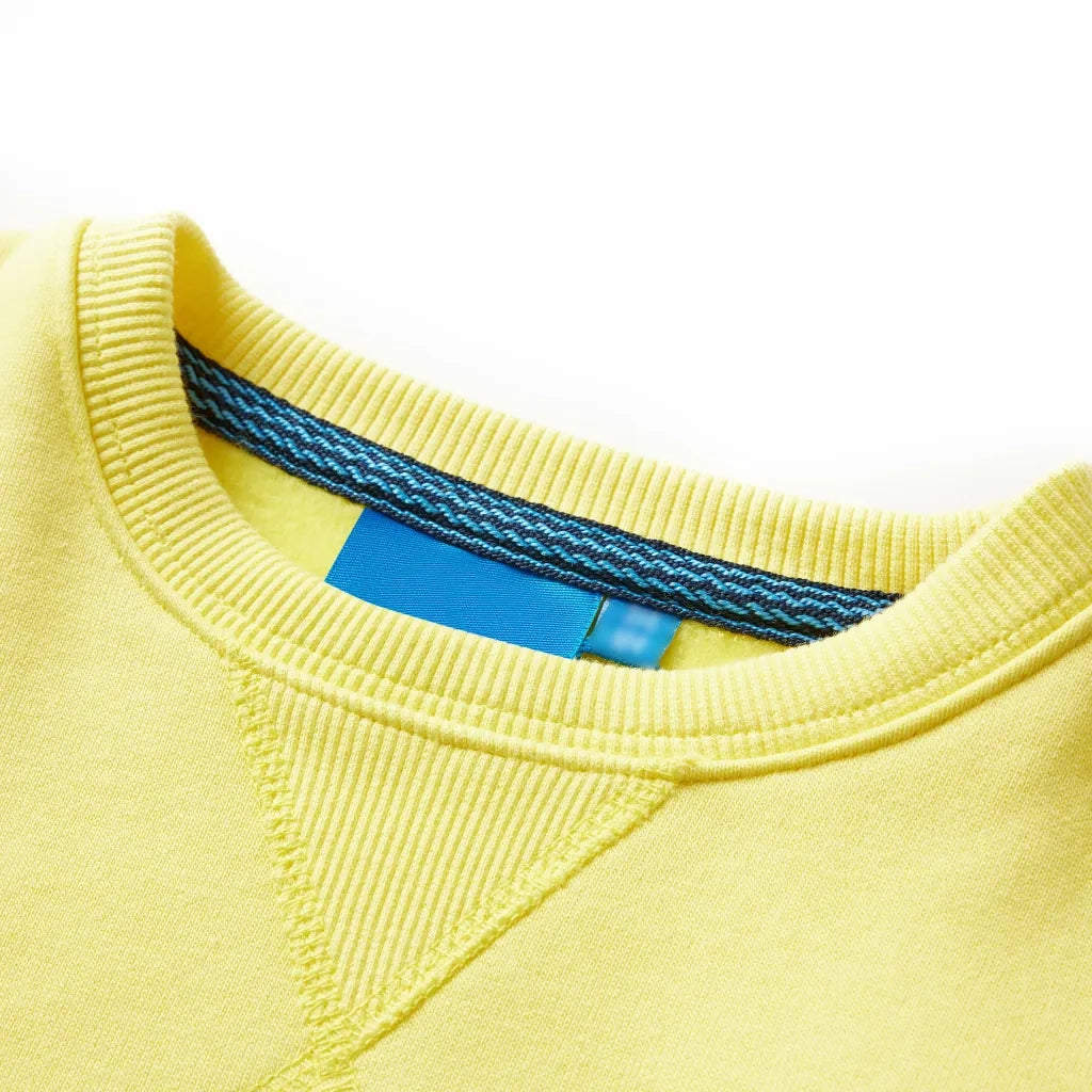 Felpa da Bambino Giallo Chiaro 104 15127