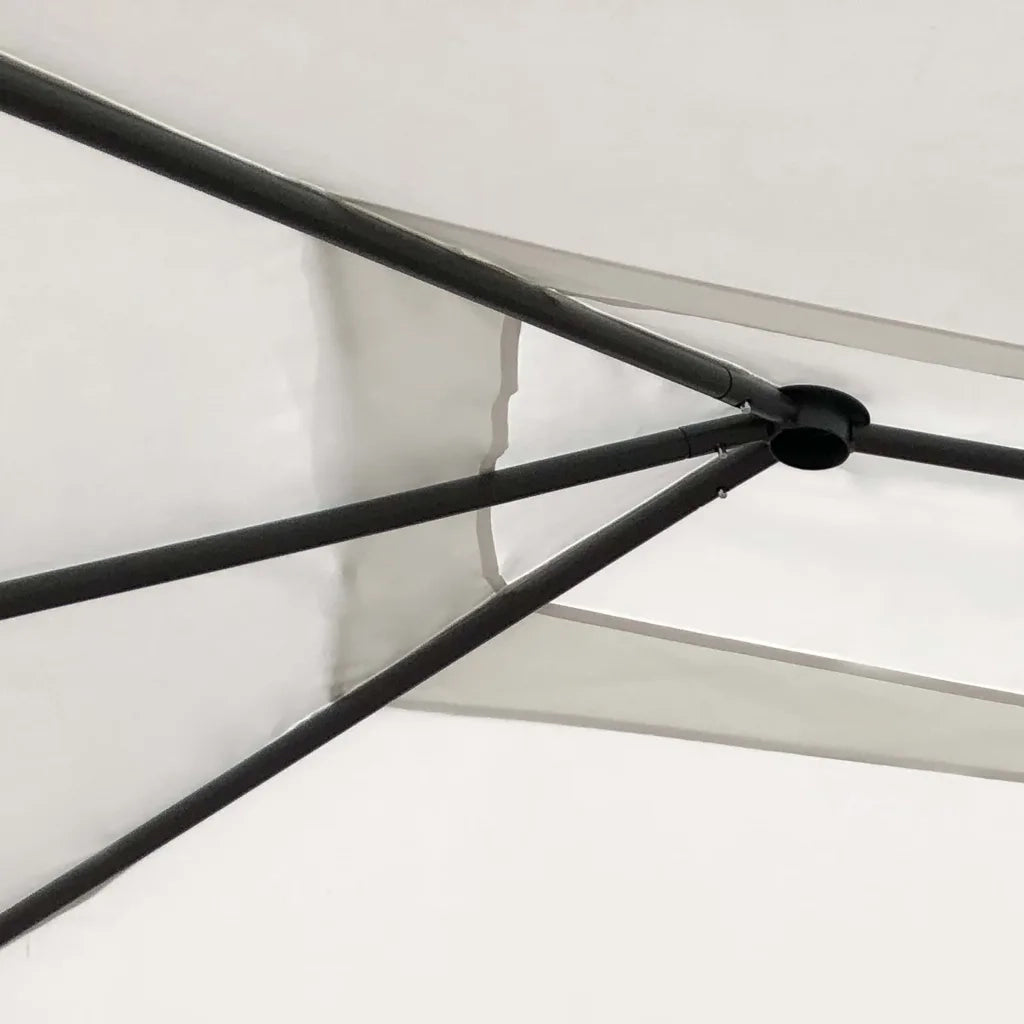 Gazebo 3x4x2,6 m Crema 160 g/m² 313614