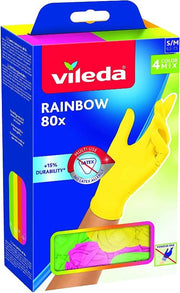 Guanti rainbow 80 pezzi mis. m   l vileda