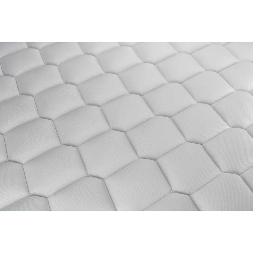 Letto con materasso VITAL SPRING ZEN 180 x 220 cm Rete kit Bianco