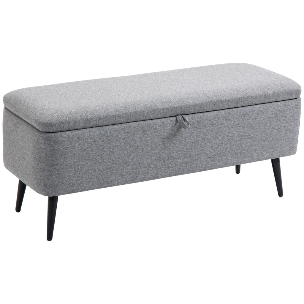 Divanetto con cassetti ¨C zephmum ¨C grigio 102x40x39.5 cm