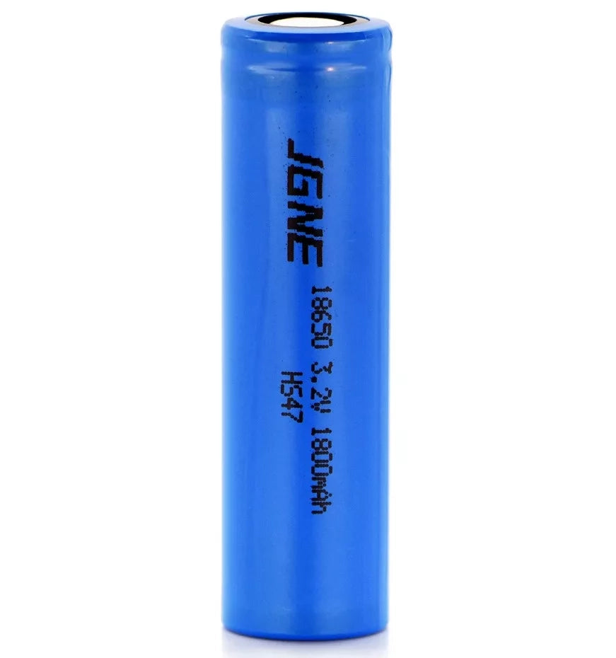 BATTERIA ricaricabile JGNE LifePO4 3,2V 18650 1800mAh 5.4A
