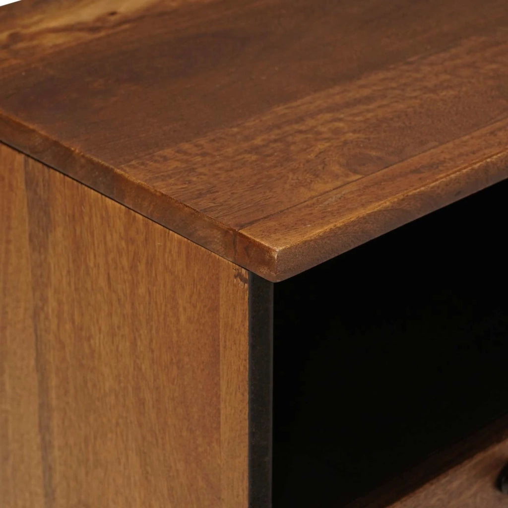 Tavolino da salotto | Tavolino da caff¨¨ | Tavolino da Soggiorno con cassetto Marrone 80 x 54 x 40 cm