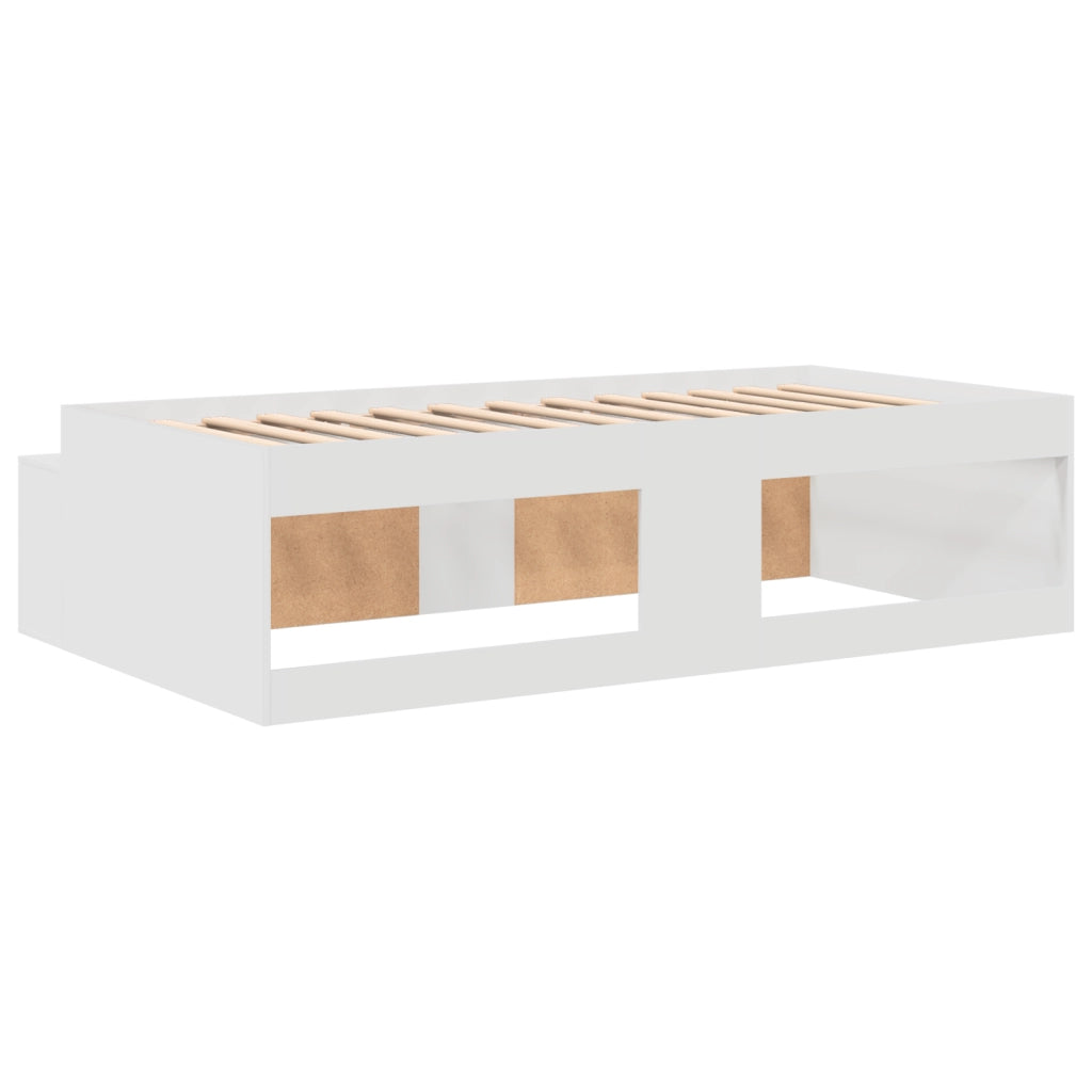 Letto con contenitore Bianco 90x190 cm