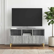 Mobile TV Grigio Sonoma 102 x 34,5 x 50 cm Legno ingegnerizzato 894681