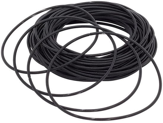 Set di 50 bracciali per chitarra minimalisti neri