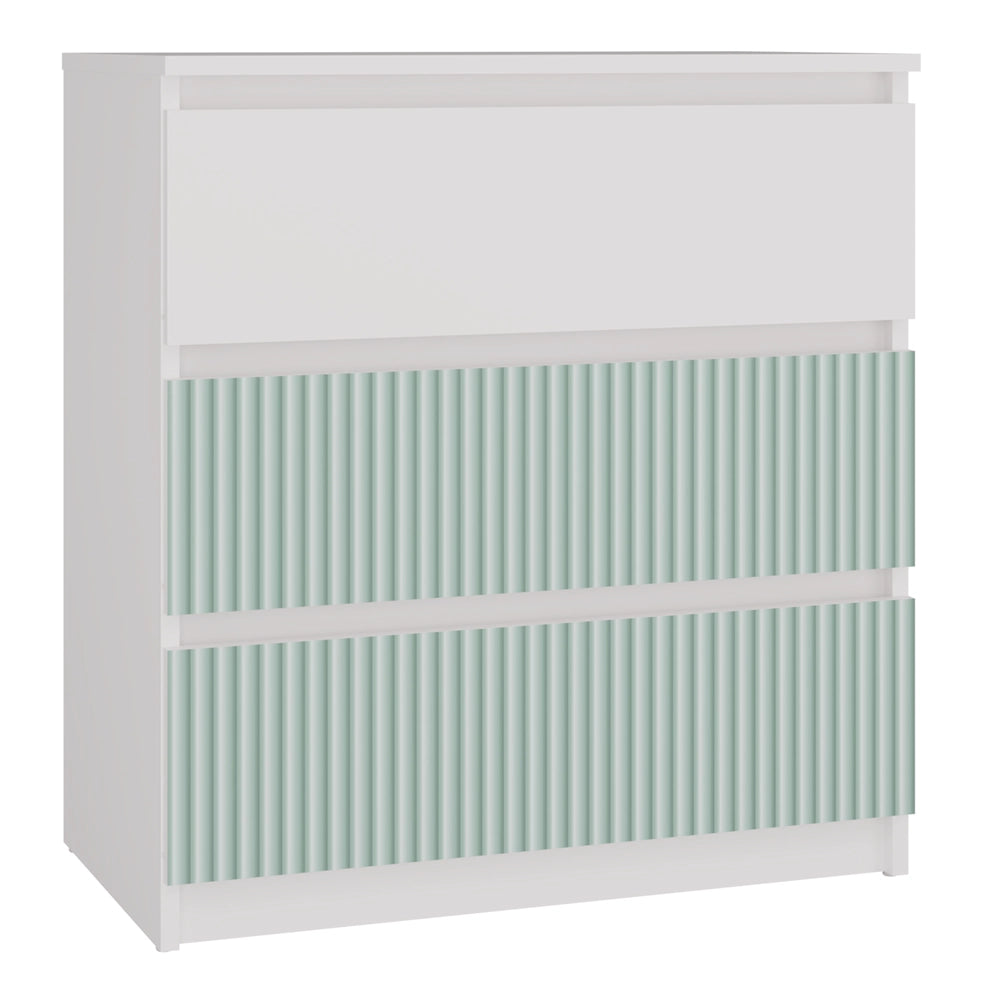 Cassettiera MALWA M3 ARTESO menta menta per camera e soggiorno