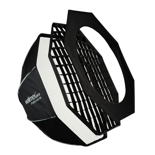 Studio Softbox Octagon 90cm, ruotabile a 360°, facile da montare, con griglia, maschera, adattatore Bowens e borsa per il trasporto, ideale per ritratti e scatti di bellezza