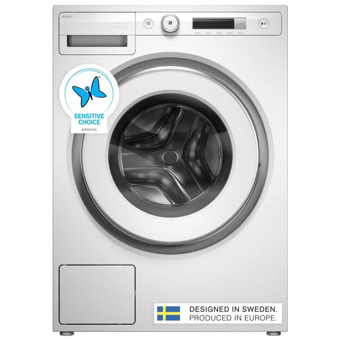 Asko W3096CW lavatrice carica frontale 9 kg, 1600 giri-min, classe A, Wi-Fi, motore brushless, porta Steel Seal, bianco